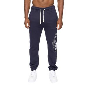 Crosshatch Mens Jamals Sweatpants / Navy